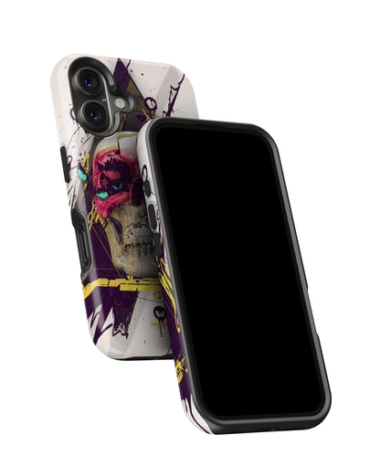 Abstract Skull MagSafe Bumper Case