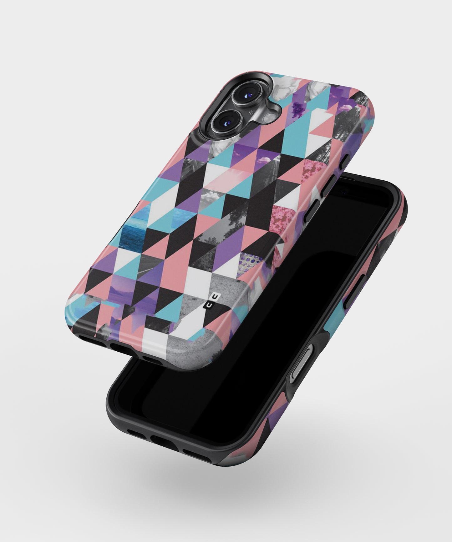 Abstract Splash Triangles MagSafe Bumper Case