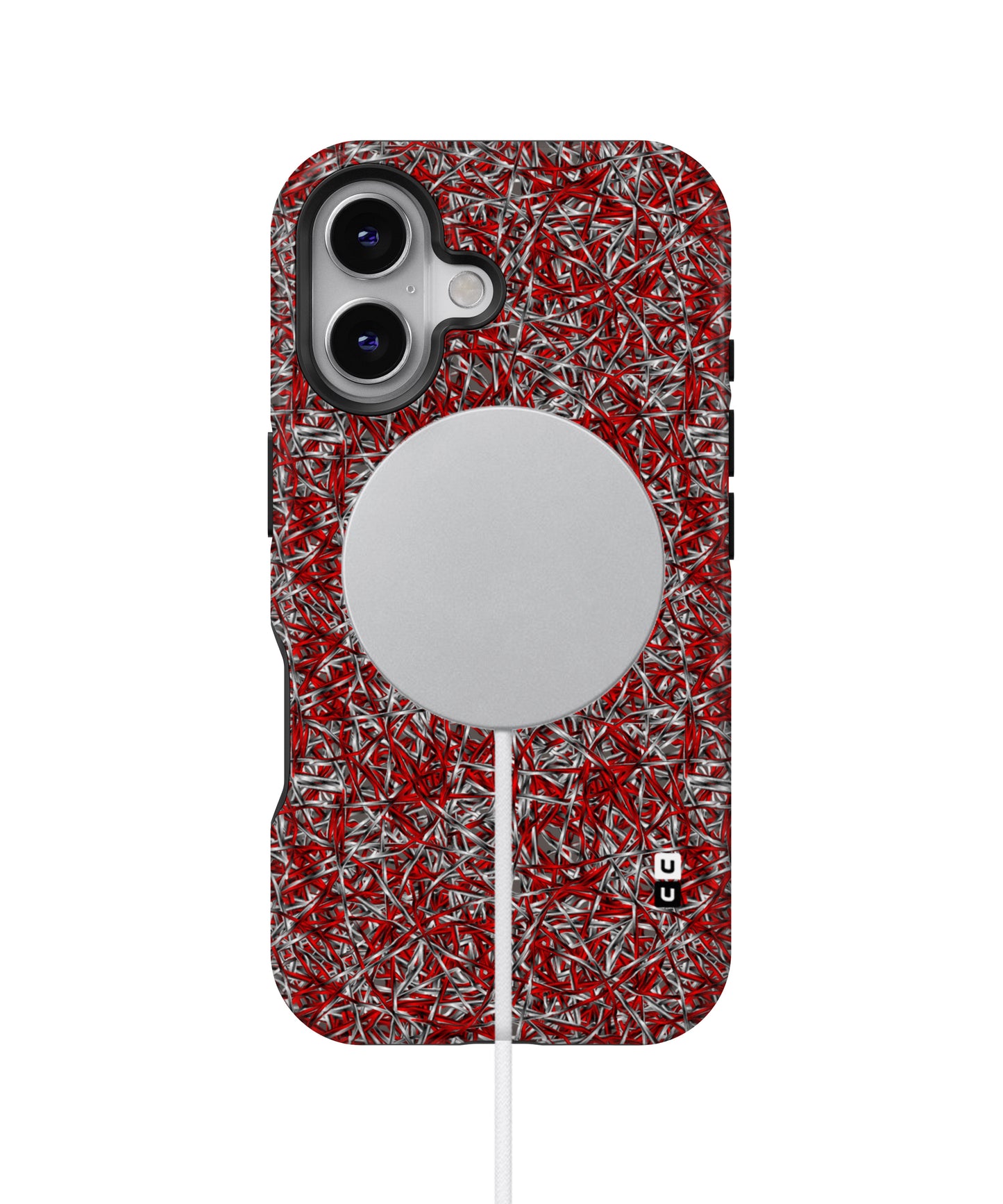 Abstract Threads MagSafe Bumper Case