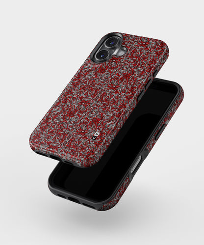 Abstract Threads MagSafe Bumper Case