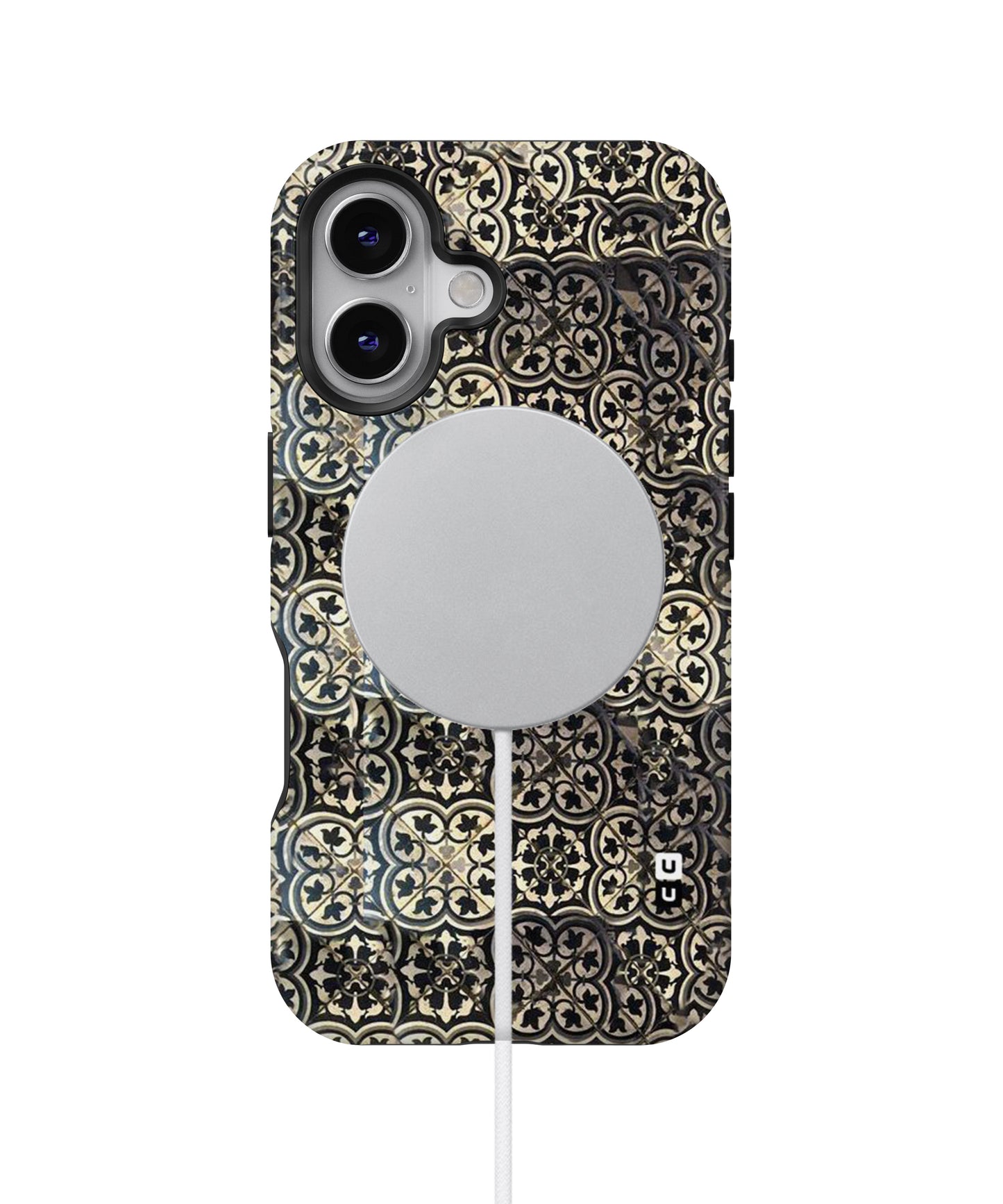 Abstract Tile MagSafe Bumper Case