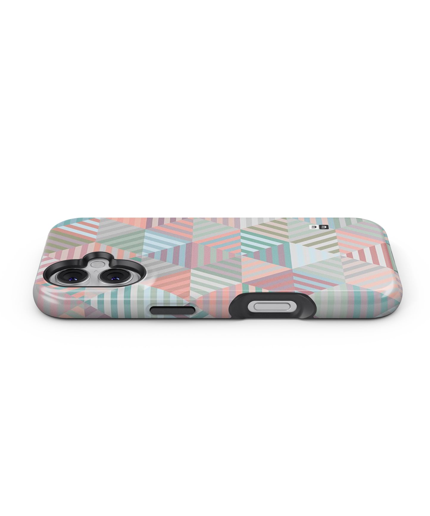 Abstract Triangle Lines MagSafe Bumper Case