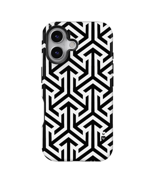 Abstract Triple Arrows MagSafe Bumper Case