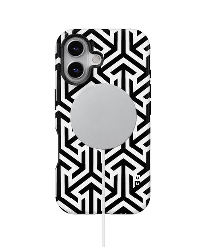 Abstract Triple Arrows MagSafe Bumper Case