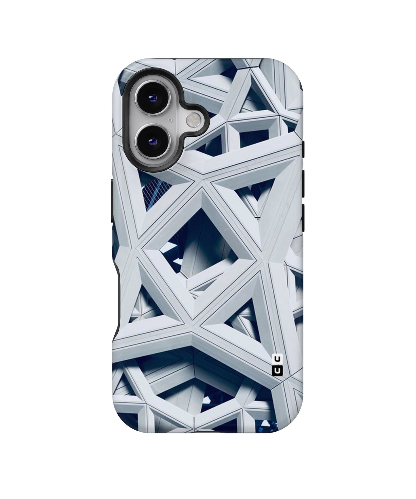 Abstract White Lines MagSafe Bumper Case