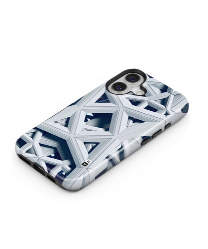 Abstract White Lines MagSafe Bumper Case