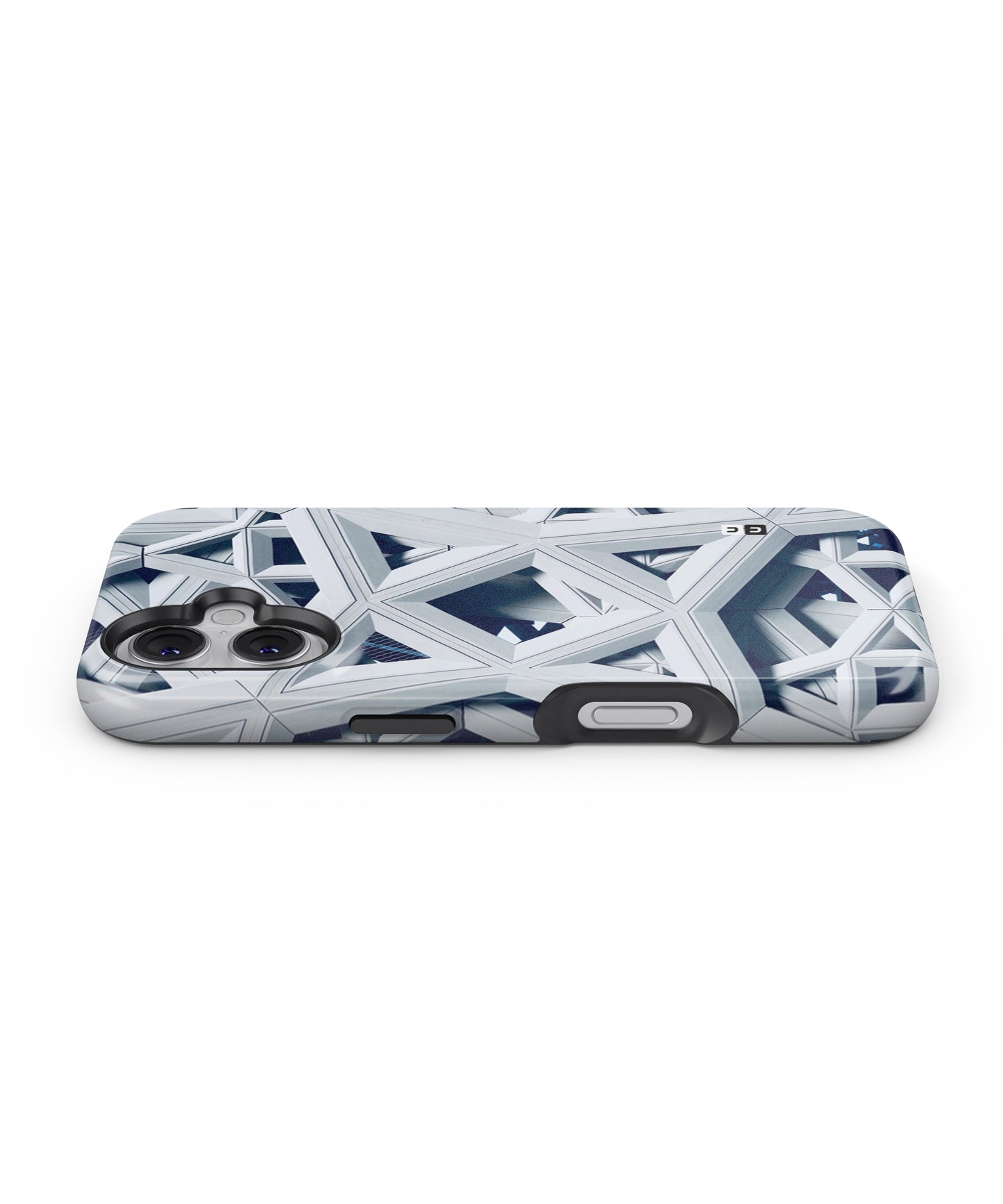 Abstract White Lines MagSafe Bumper Case