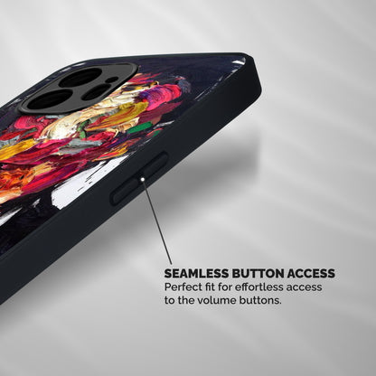Acrylic Face Shockproof Hybrid Protection (Metal + TPU) Back Case Cover