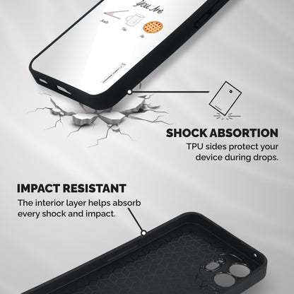 Acute Tea Pie Shockproof Hybrid Protection (Metal + TPU) Back Case Cover