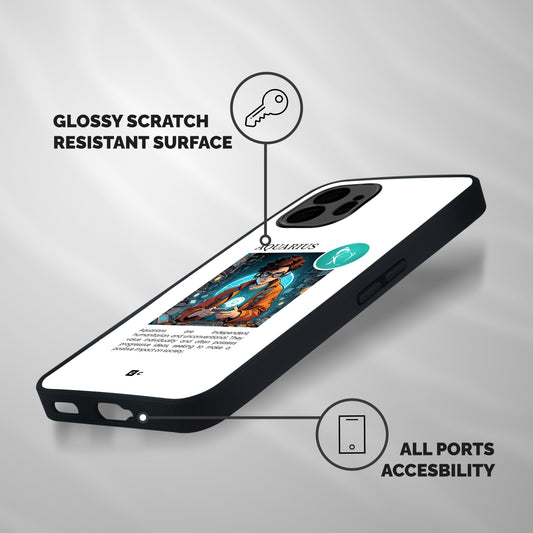 Admire Aquarius Shockproof Hybrid Protection (Metal + TPU) Back Case Cover