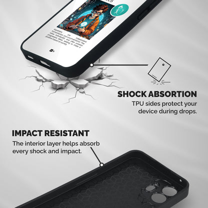 Admire Aquarius Shockproof Hybrid Protection (Metal + TPU) Back Case Cover