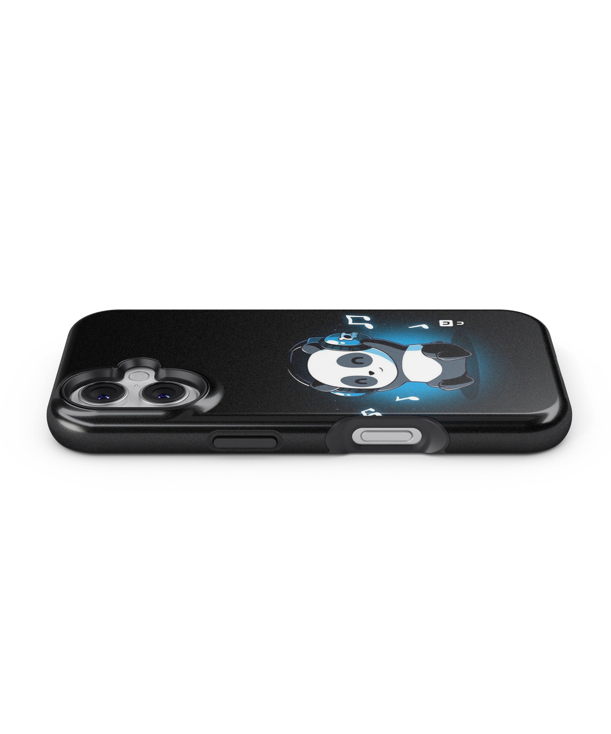 Adorable Panda Enjoying Music MagSafe Bumper Case