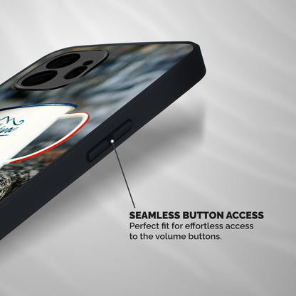 Adventure Begins Shockproof Hybrid Protection (Metal + TPU) Back Case Cover