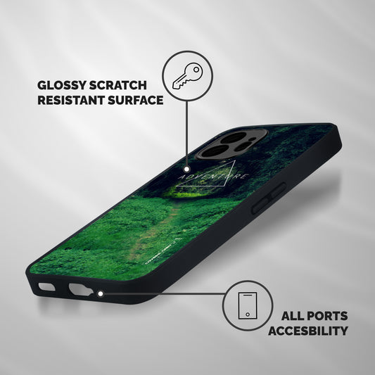 Adventure Take Shockproof Hybrid Protection (Metal + TPU) Back Case Cover