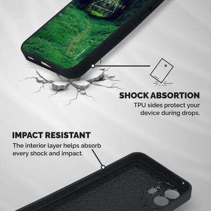 Adventure Take Shockproof Hybrid Protection (Metal + TPU) Back Case Cover