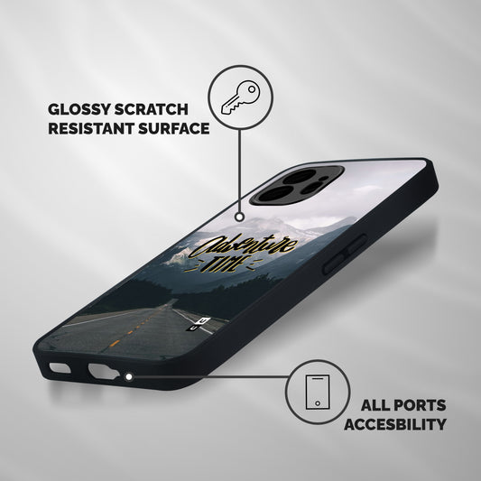 Adventure Time Shockproof Hybrid Protection (Metal + TPU) Back Case Cover