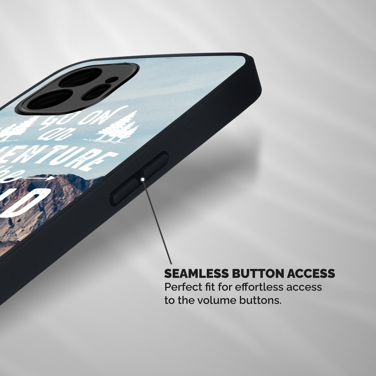 Adventure World Shockproof Hybrid Protection (Metal + TPU) Back Case Cover