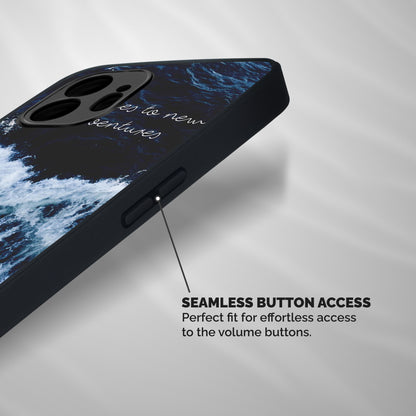 Adventures Shockproof Hybrid Protection (Metal + TPU) Back Case Cover