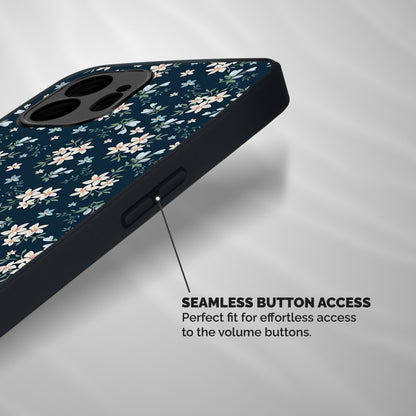 Aesthetic Bloom Shockproof Hybrid Protection (Metal + TPU) Back Case Cover