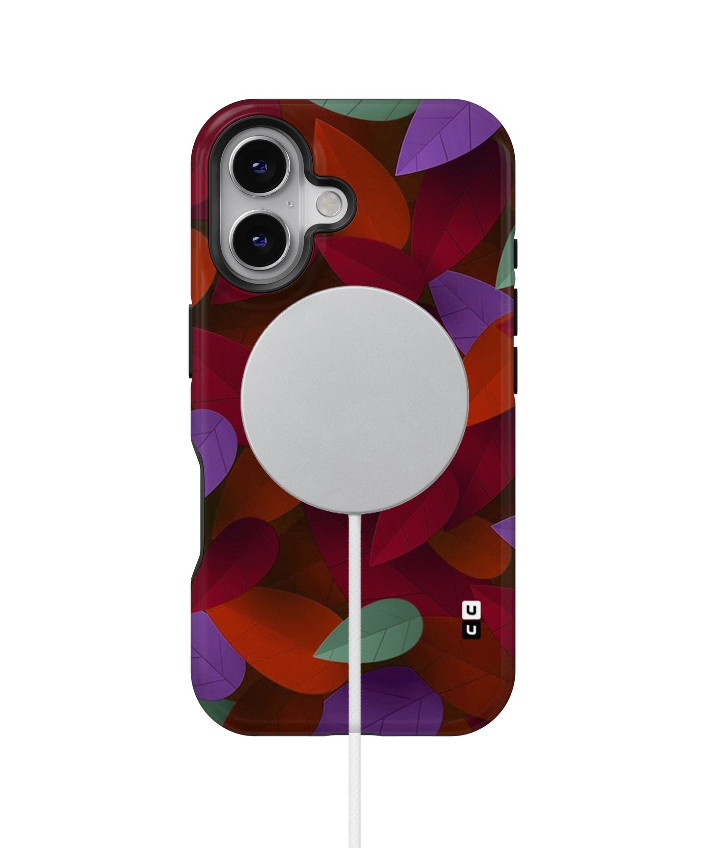 Aesthetic Colorful Leaves MagSafe Bumper Case