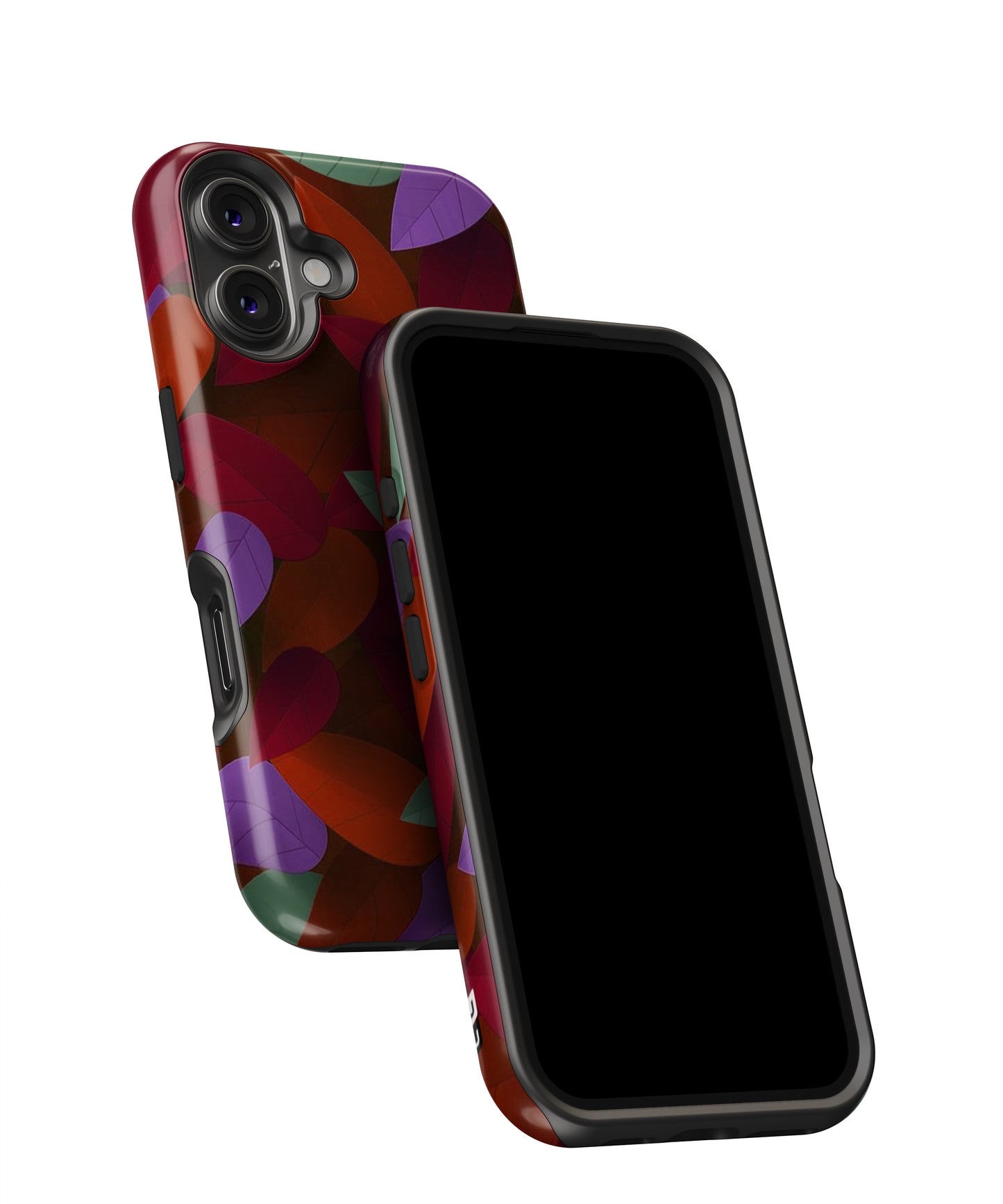 Aesthetic Colorful Leaves MagSafe Bumper Case