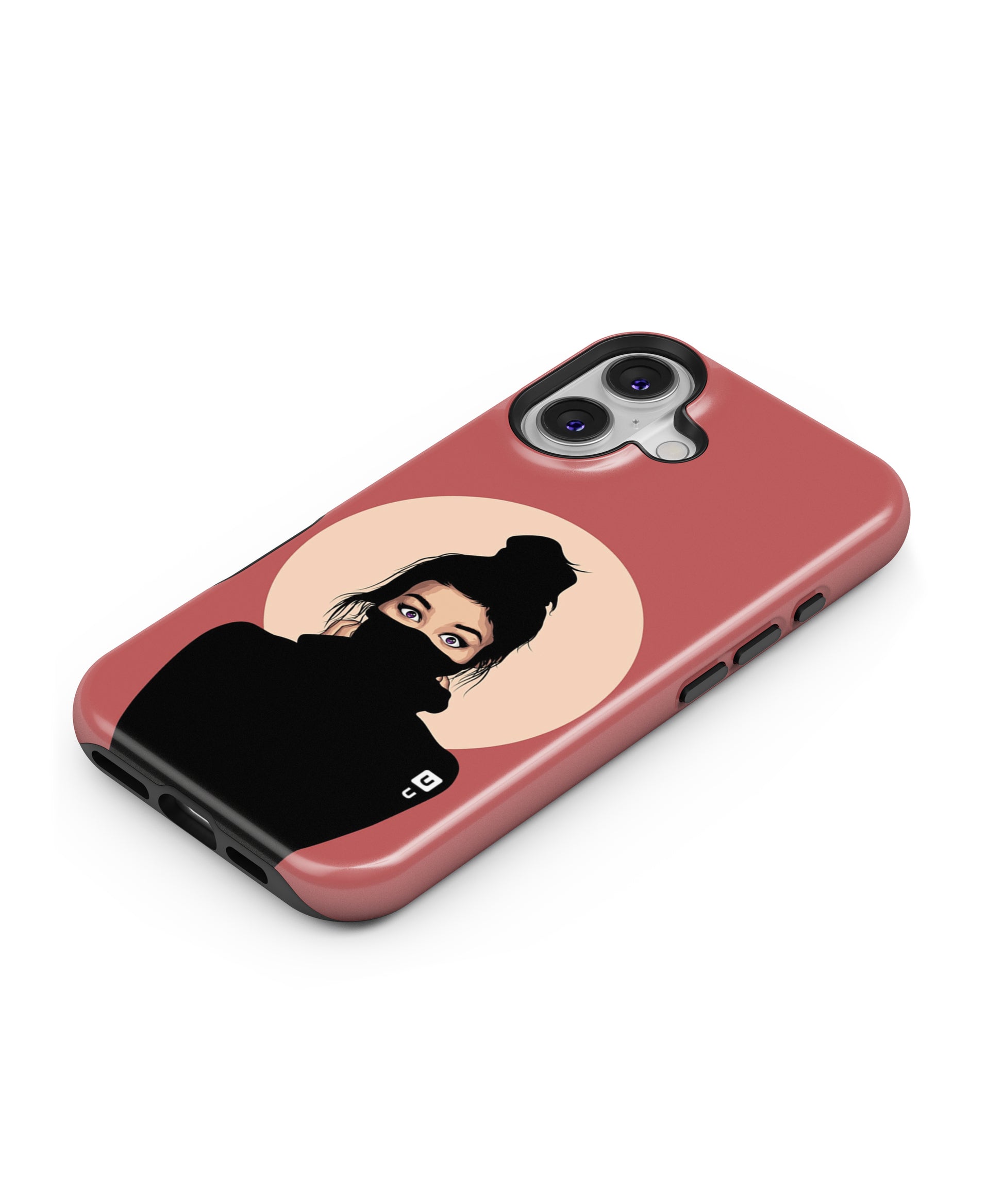 Aesthetic Digital Art Girl MagSafe Bumper Case