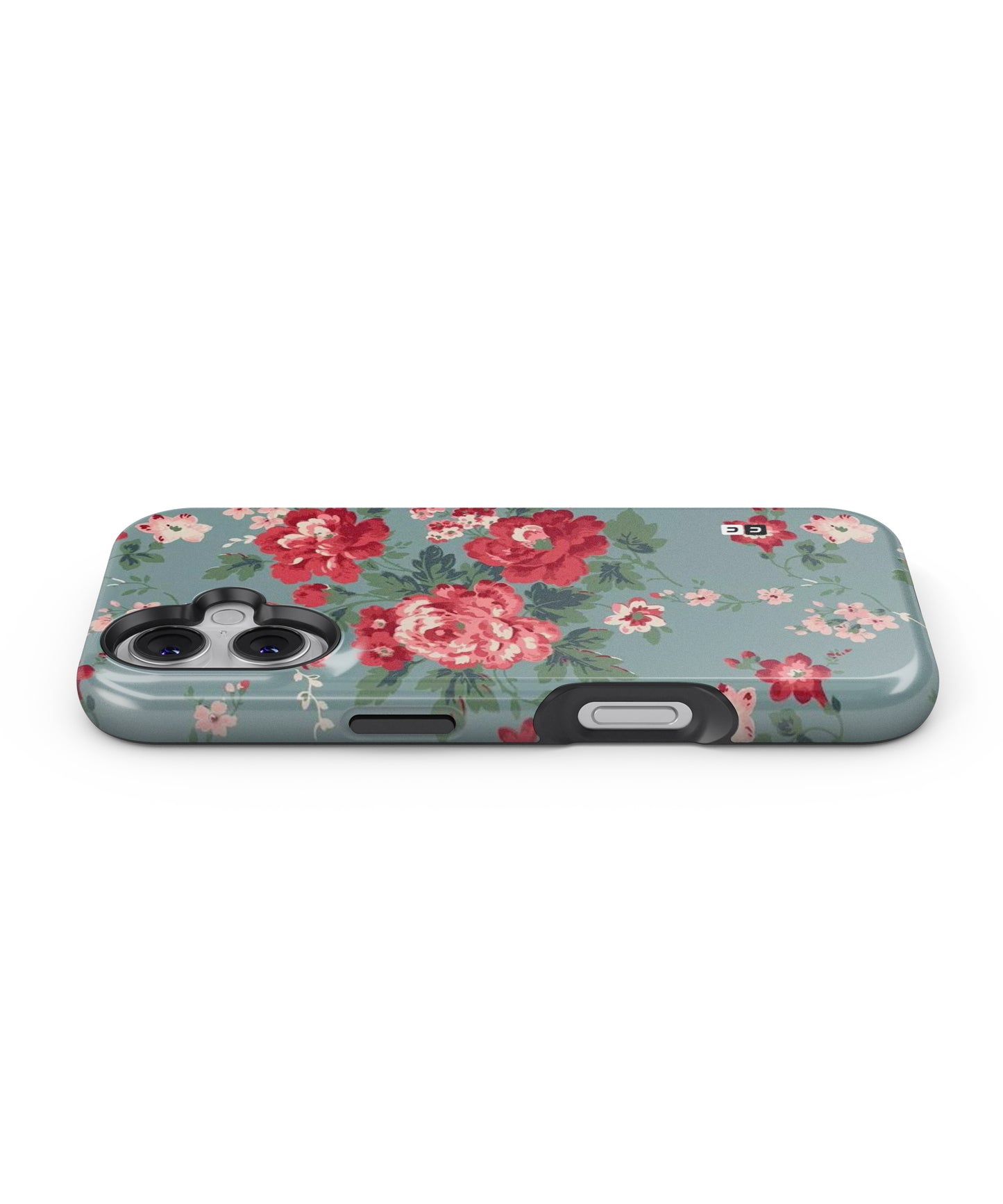 Aesthetic Floral Red MagSafe Bumper Case