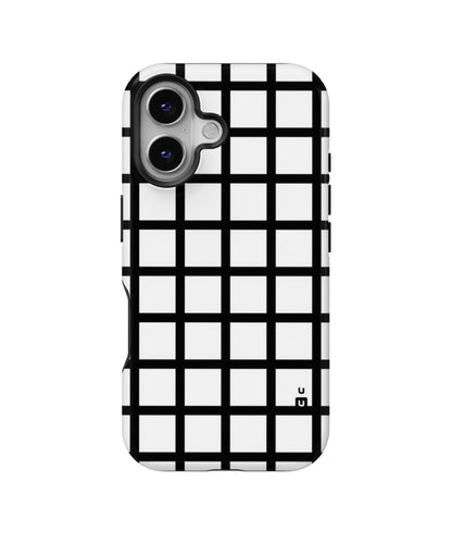 Aesthetic Grid Lines MagSafe Bumper Case
