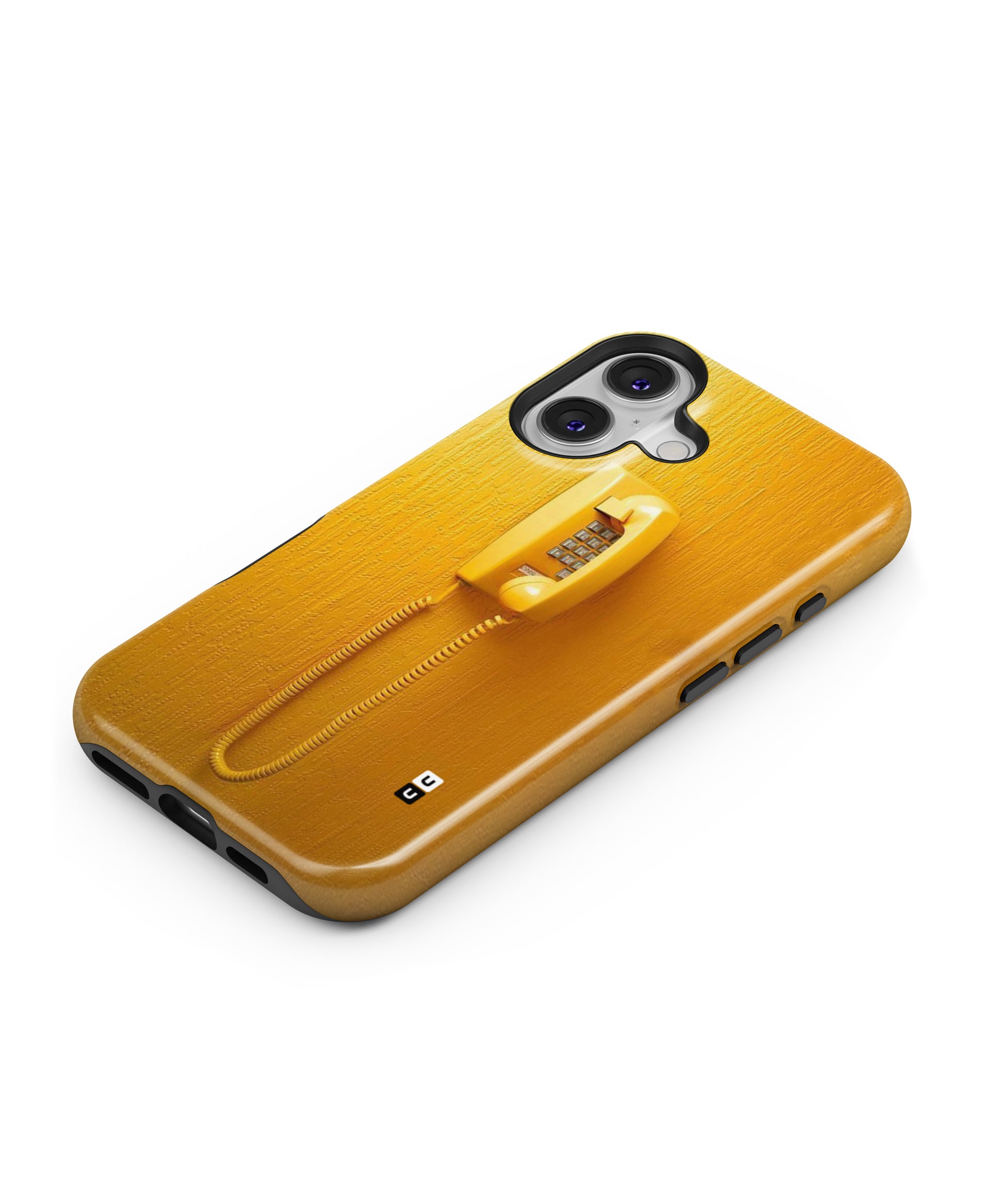 Aesthetic Yellow Telephone MagSafe Bumper Case