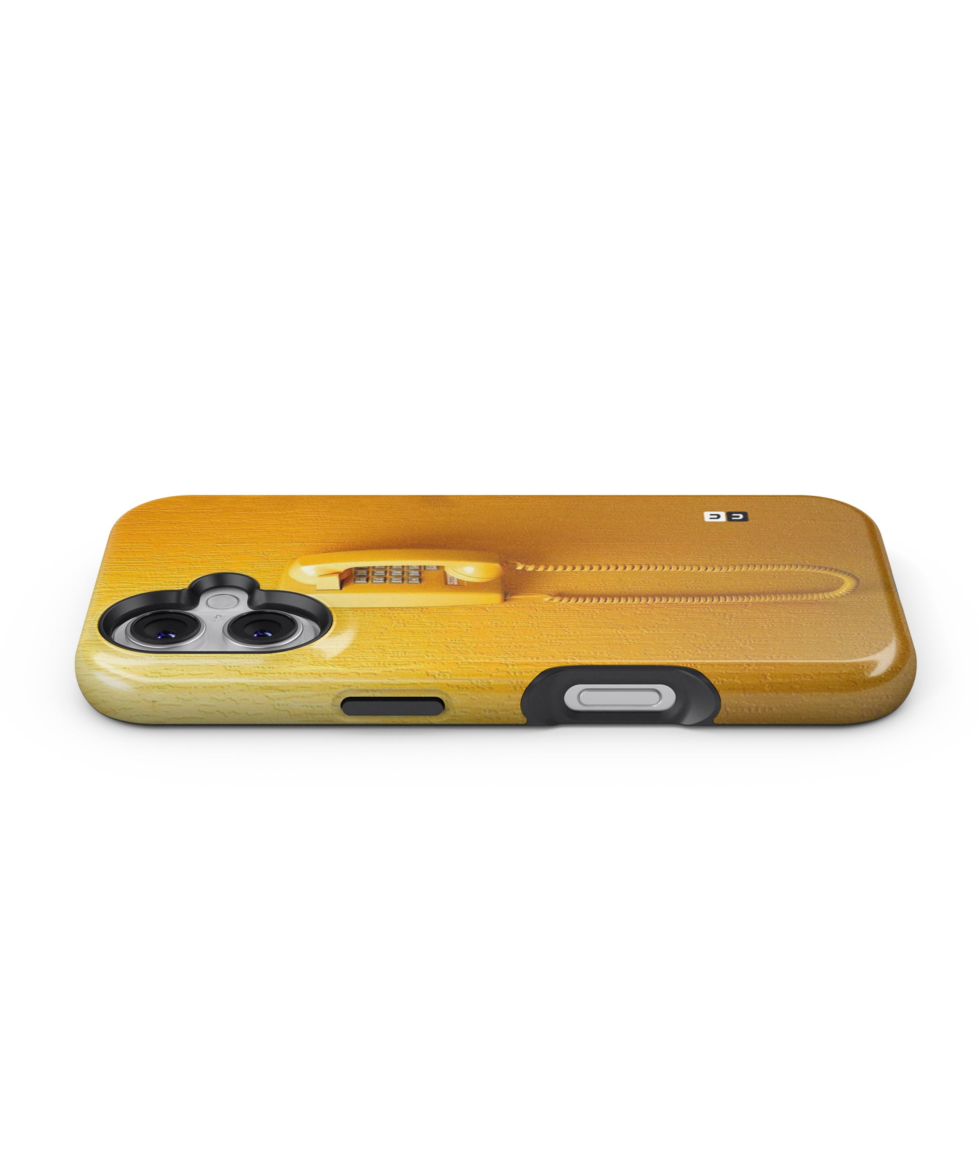 Aesthetic Yellow Telephone MagSafe Bumper Case
