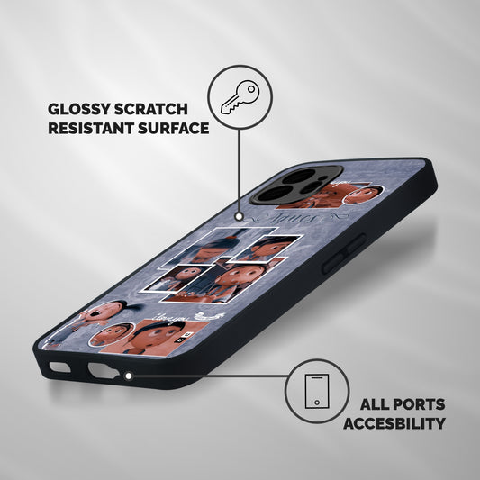 Agnes Shockproof Hybrid Protection (Metal + TPU) Back Case Cover