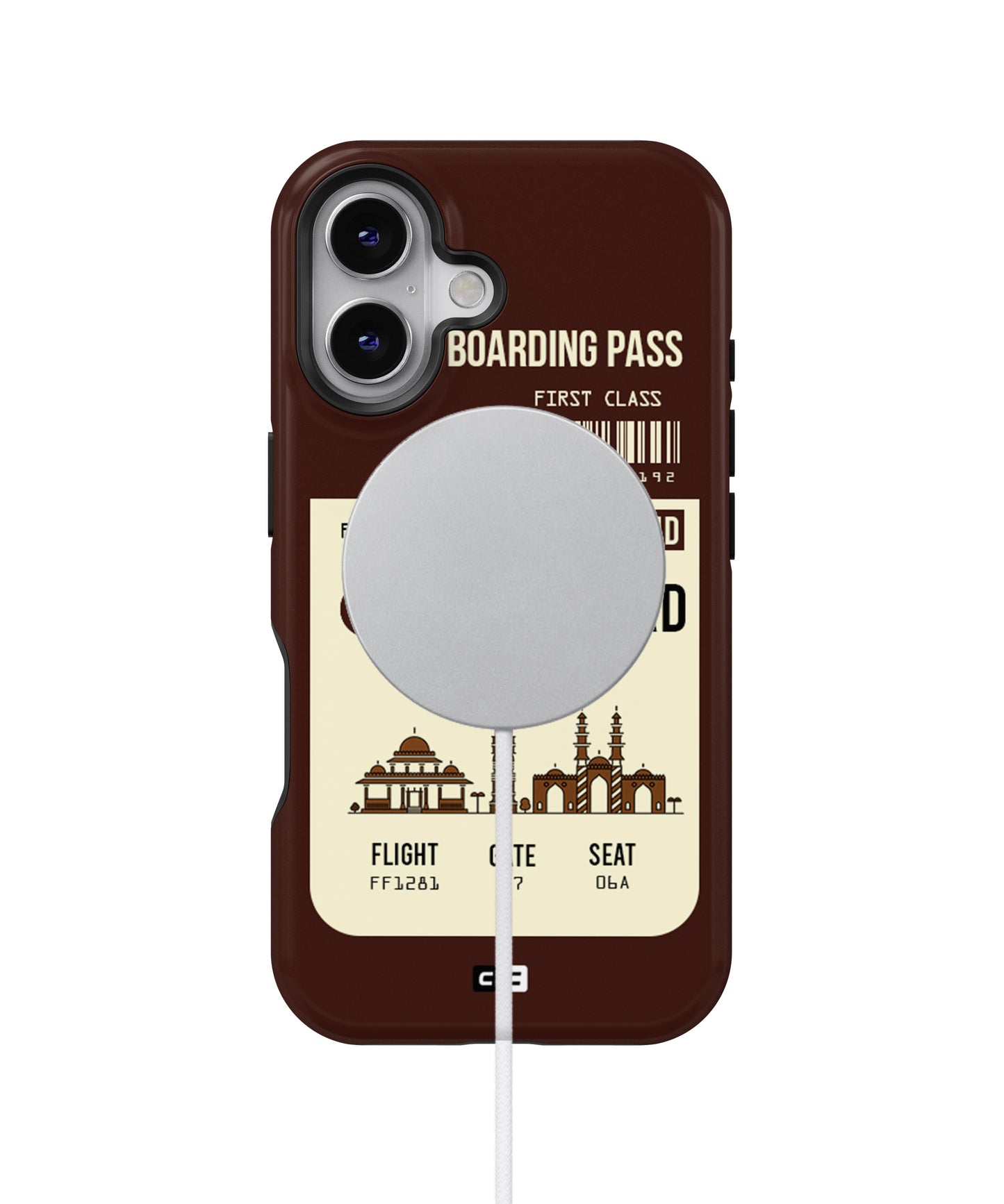 Ahmedabad Boarding Pass MagSafe Bumper Case