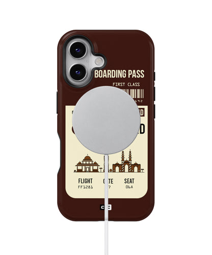 Ahmedabad Boarding Pass MagSafe Bumper Case