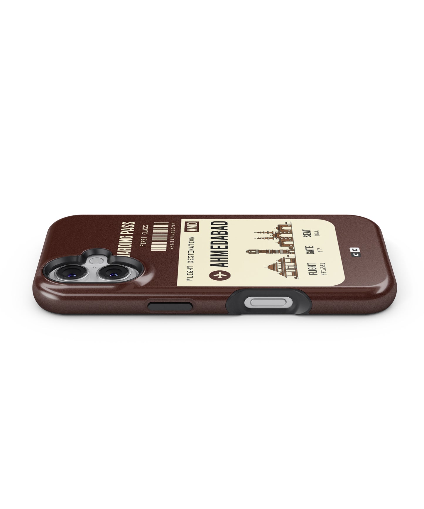 Ahmedabad Boarding Pass MagSafe Bumper Case