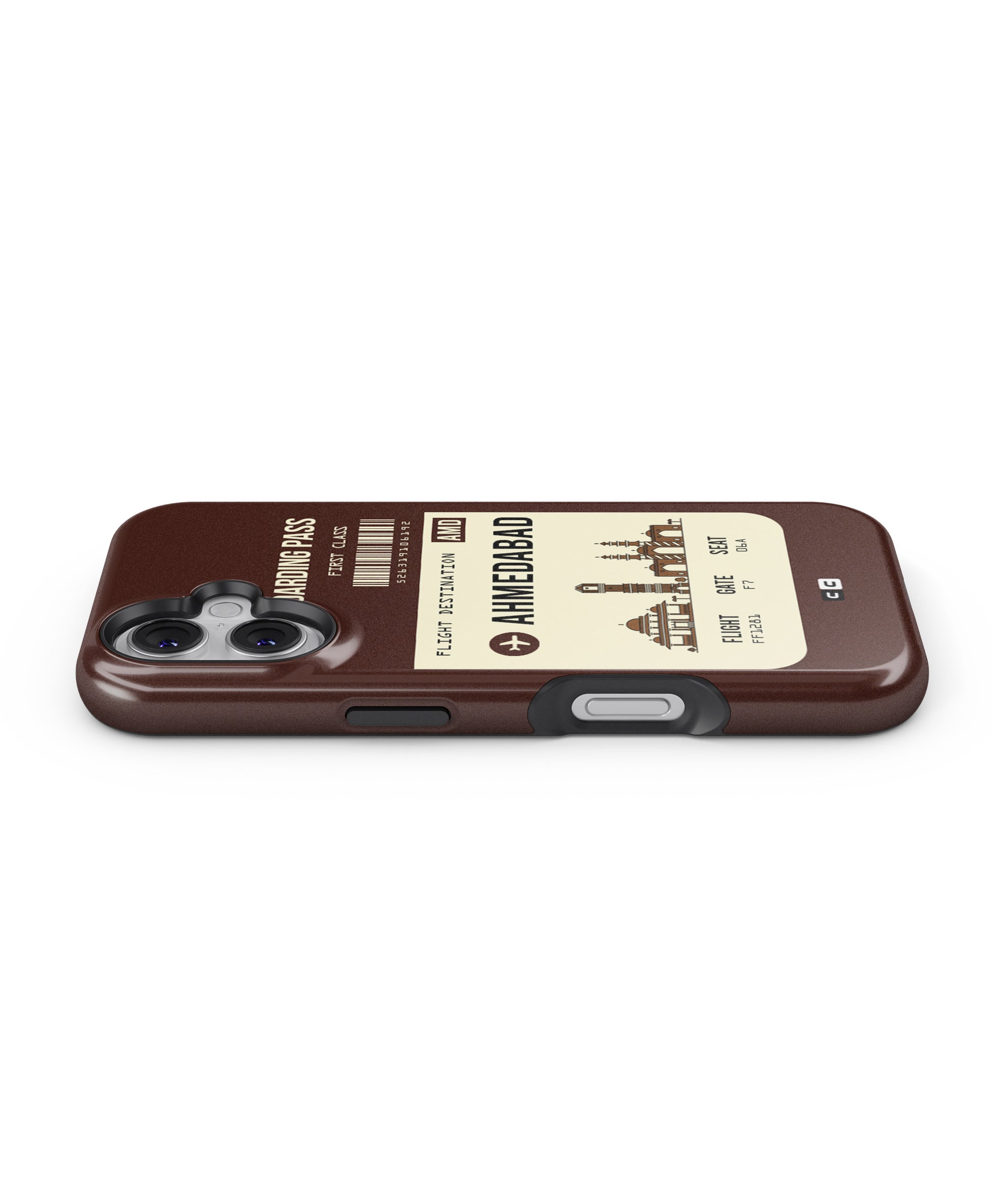 Ahmedabad Boarding Pass MagSafe Bumper Case