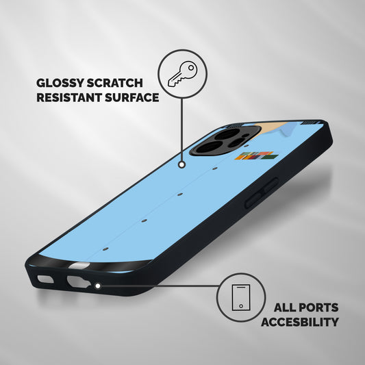 Air Force Uniform Shockproof Hybrid Protection (Metal + TPU) Back Case Cover