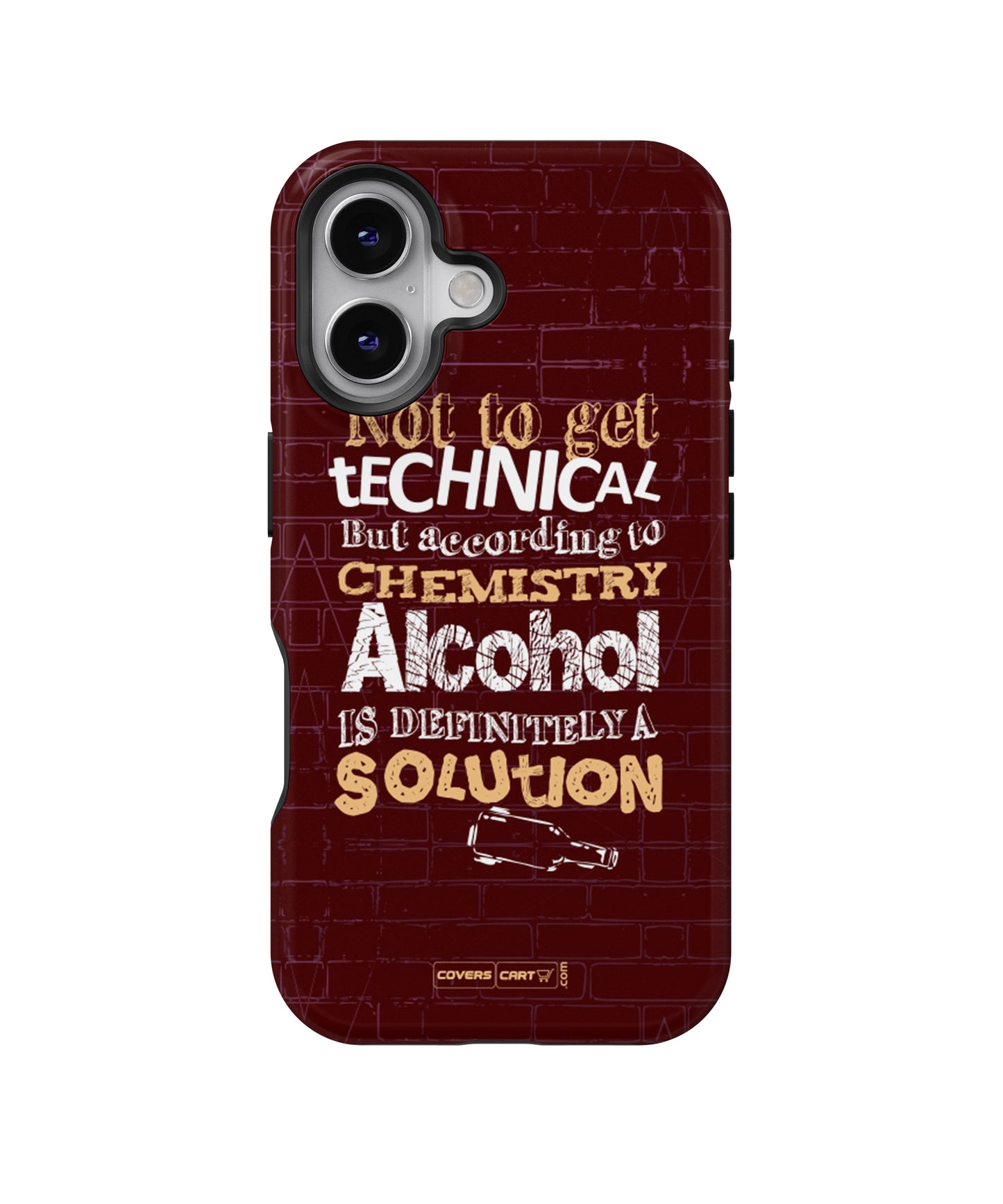 Alcohol Is Definitely A Solution MagSafe Bumper Case