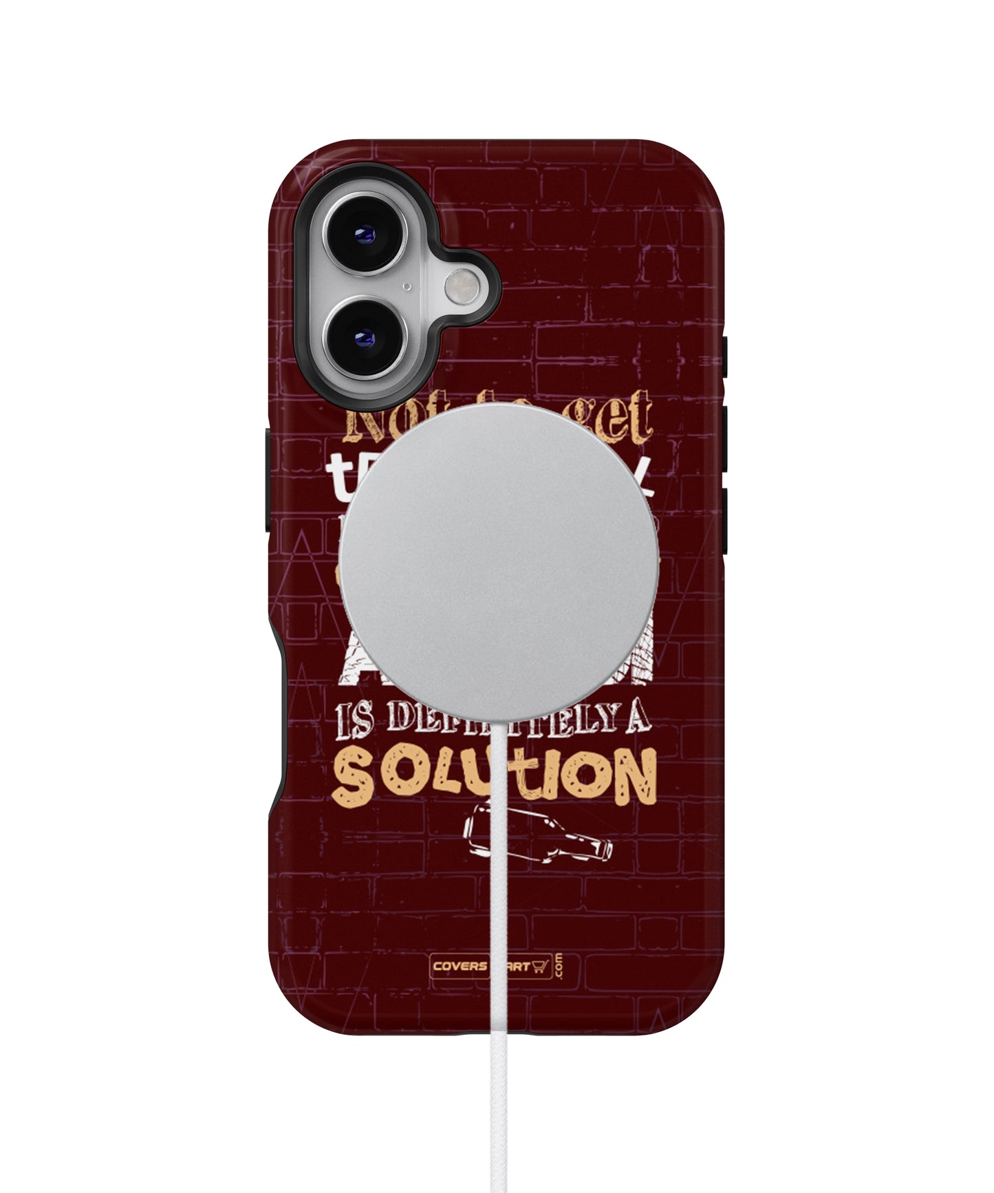Alcohol Is Definitely A Solution MagSafe Bumper Case