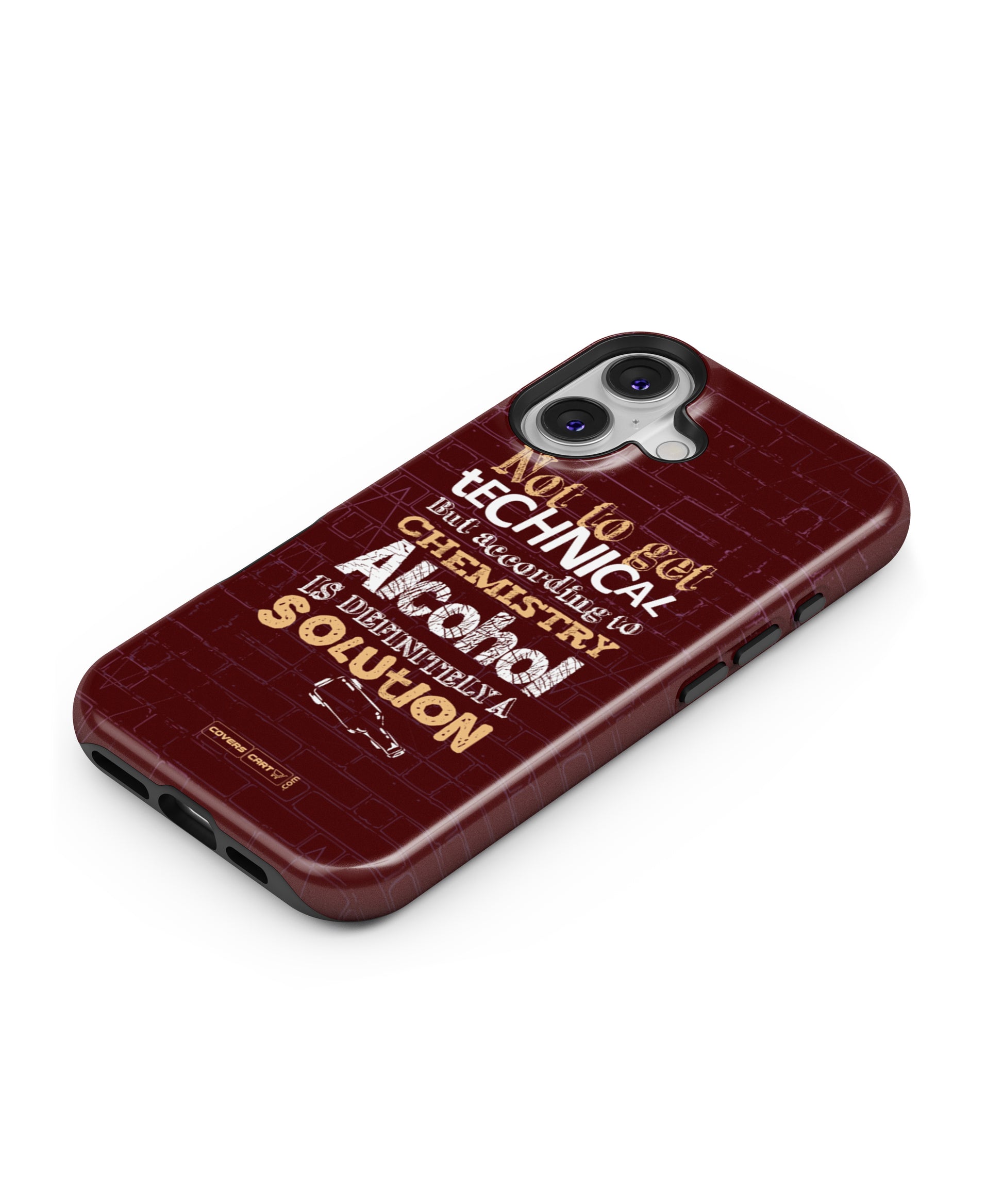 Alcohol Is Definitely A Solution MagSafe Bumper Case