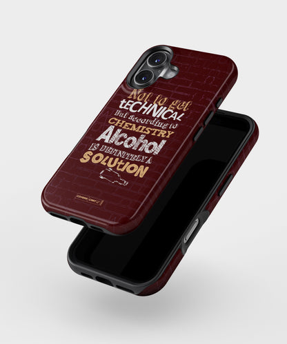 Alcohol Is Definitely A Solution MagSafe Bumper Case