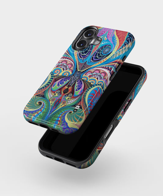 Alien Psychedelic Art MagSafe Bumper Case