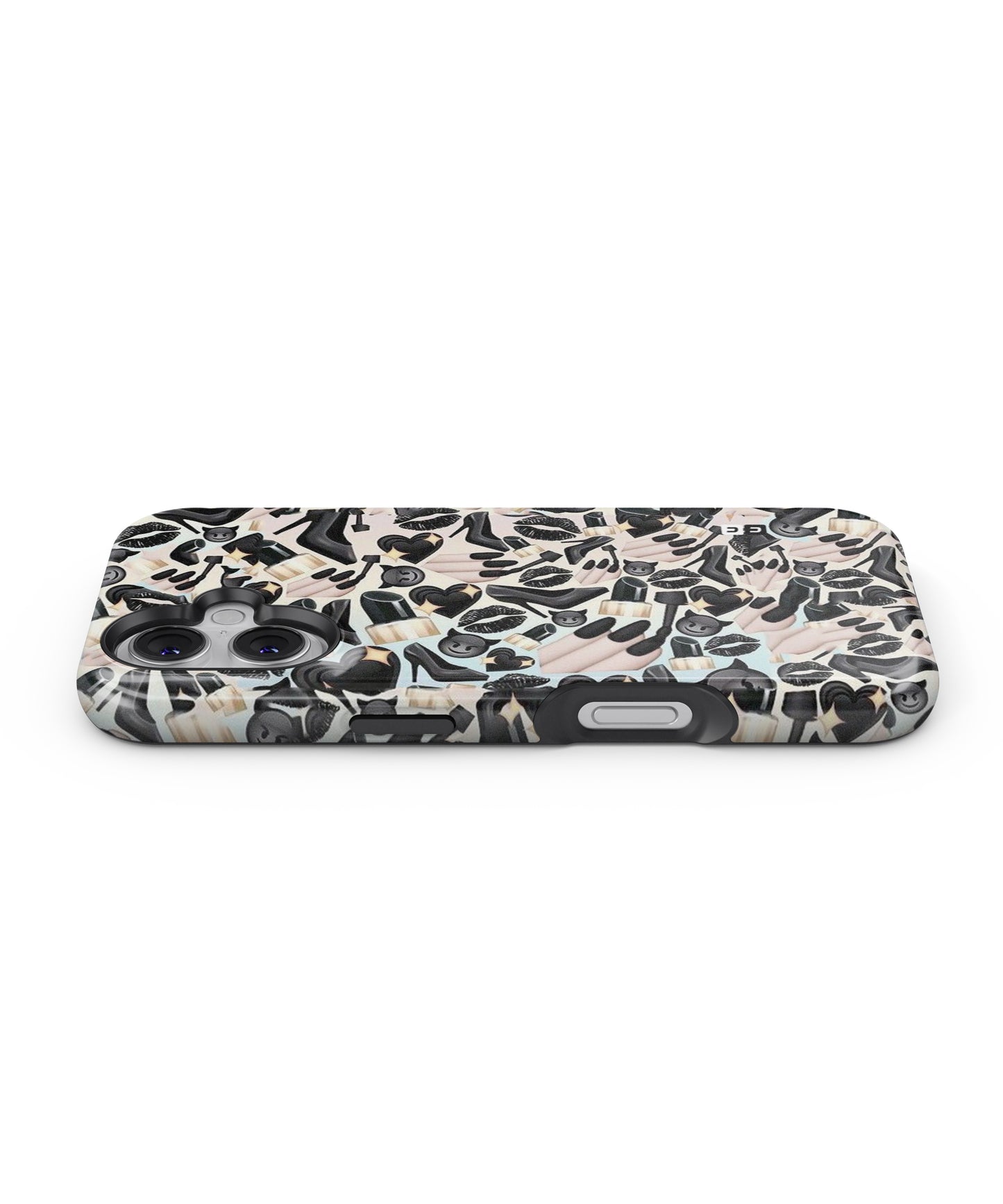 All Black Love MagSafe Bumper Case