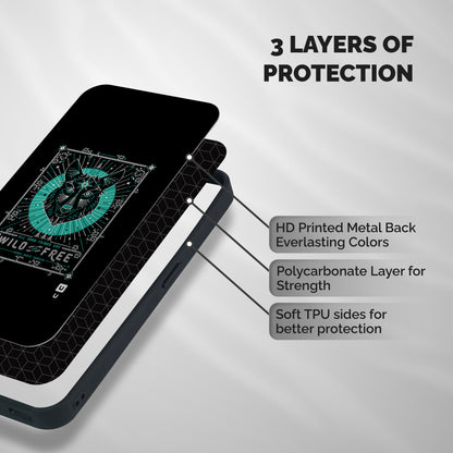 All Good Things Wild and Free Shockproof Hybrid Protection (Metal + TPU) Back Case Cover