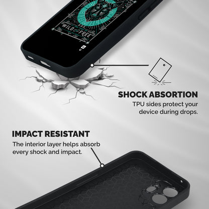 All Good Things Wild and Free Shockproof Hybrid Protection (Metal + TPU) Back Case Cover