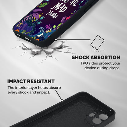 All Mad Shockproof Hybrid Protection (Metal + TPU) Back Case Cover