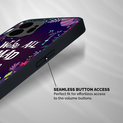All Mad Shockproof Hybrid Protection (Metal + TPU) Back Case Cover