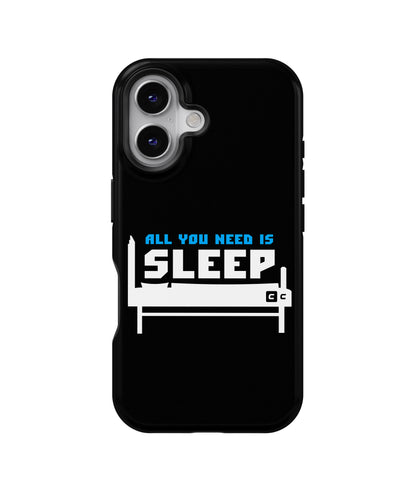 All You Need Sleep MagSafe Bumper Case