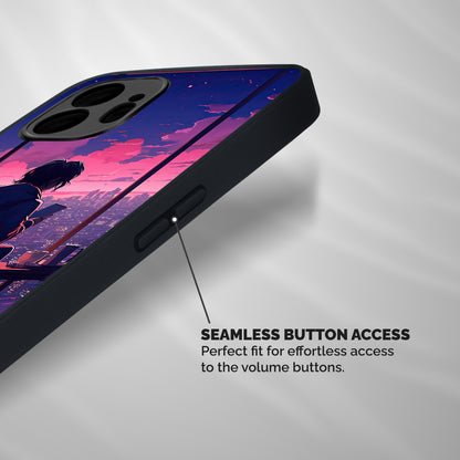 Alone Anime Shockproof Hybrid Protection (Metal + TPU) Back Case Cover