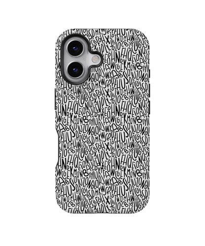 Alphabet Seamless Abstract MagSafe Bumper Case