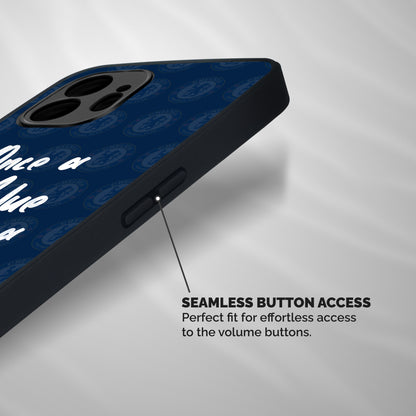 Always A Blue Shockproof Hybrid Protection (Metal + TPU) Back Case Cover